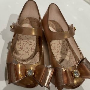 Mini Melissa jelly shoes